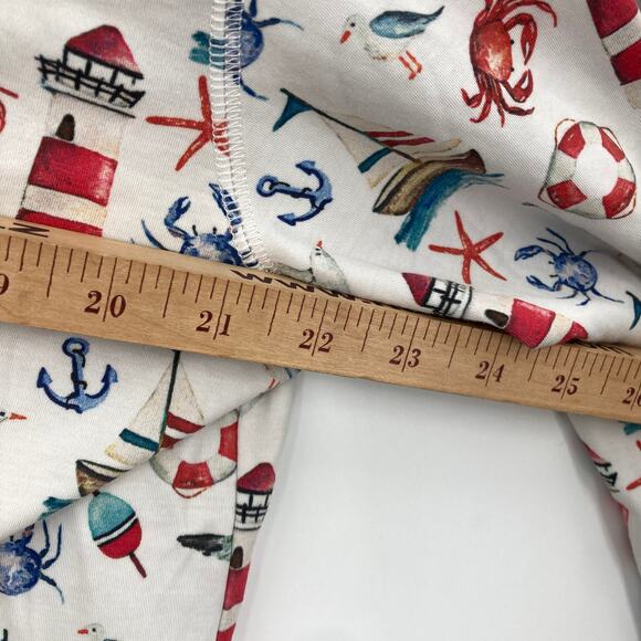 Hart + Land Organic Cotton Nautical Print Pajama Set Men’s Large - Picture 11 of 15